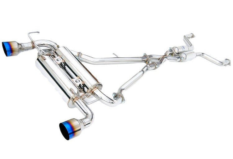 Invidia HS07IG7GIT 07-13 Infiniti G37 Coupe Gemini Single Layer Titanium tip Cat-back Exhaust