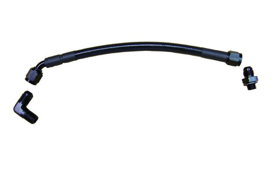 Fleece Performance FPE-CRTFL-S3S4 for 03-15 Cummins Turbo Oil Feed Line Kit for S300/S400 Turbos in 2nd Gen Location
