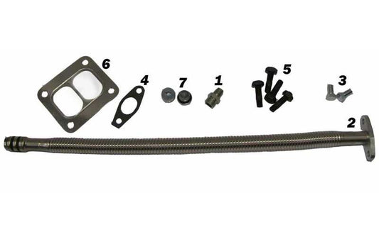 Fleece Performance FPE-TURBO-INST-KIT-CUMM67 for 07.5-12 Dodge 6.7L Cummins S300-S400 Turbo Installation Kit