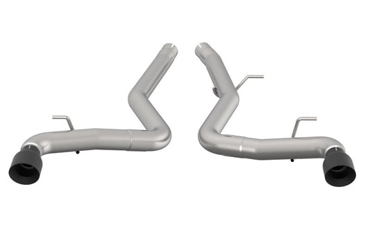 Kooks 44116210 for 2020 Toyota Supra 3in SS Muffler Delete Axle Back Exhaust w/Black Tips