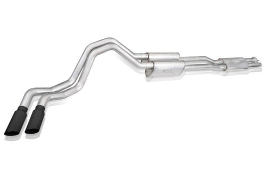 Stainless Works for 2020-2027 Ford F-250/F-350 7.3L 304SS Redline Catback with 4in Matte Black Tips
