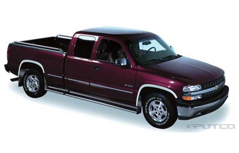 Putco for 1988-1998 Chevrolet CK / Silverado (Including Sportside) - Full without Flares Stainless Steel Fender Trim