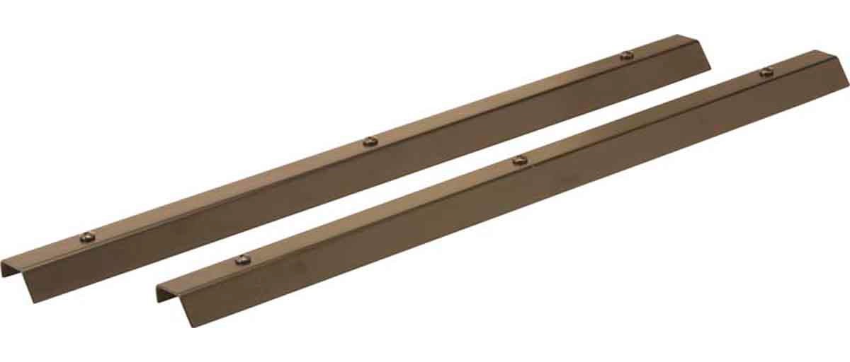 Kentrol 50416 Entry Guards Pair for 1976-1995 Jeep CJ Wrangler YJ - Powdercoat Black