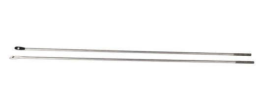 Kentrol 30522 Strut Rod Kit for 1987-1995 Jeep Wrangler YJ - Polished Silver