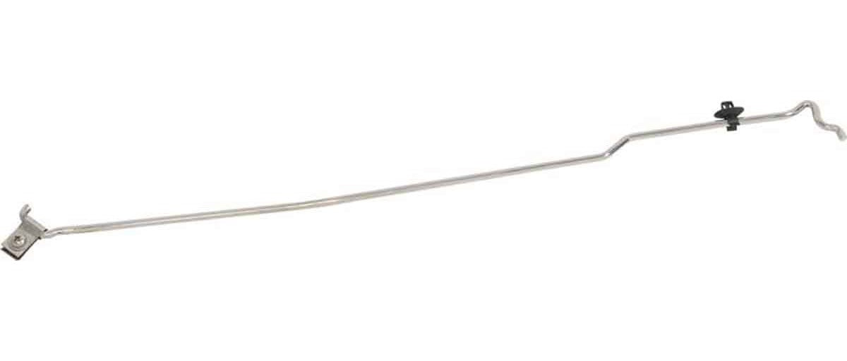 Kentrol 30594 Hood Prop Rod for 2007-2018 Jeep Wrangler JK - Polished Silver