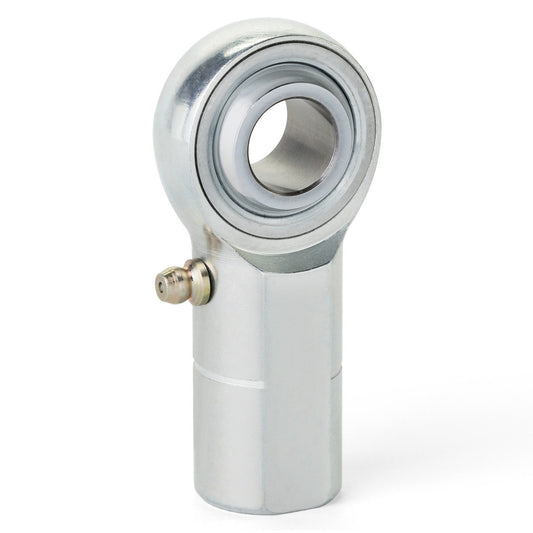 QA1 H Series 3-Pc Rod End - Female/Right Hand - 16mm Bore x M16x1.5 w/Zerk - Alloy Steel