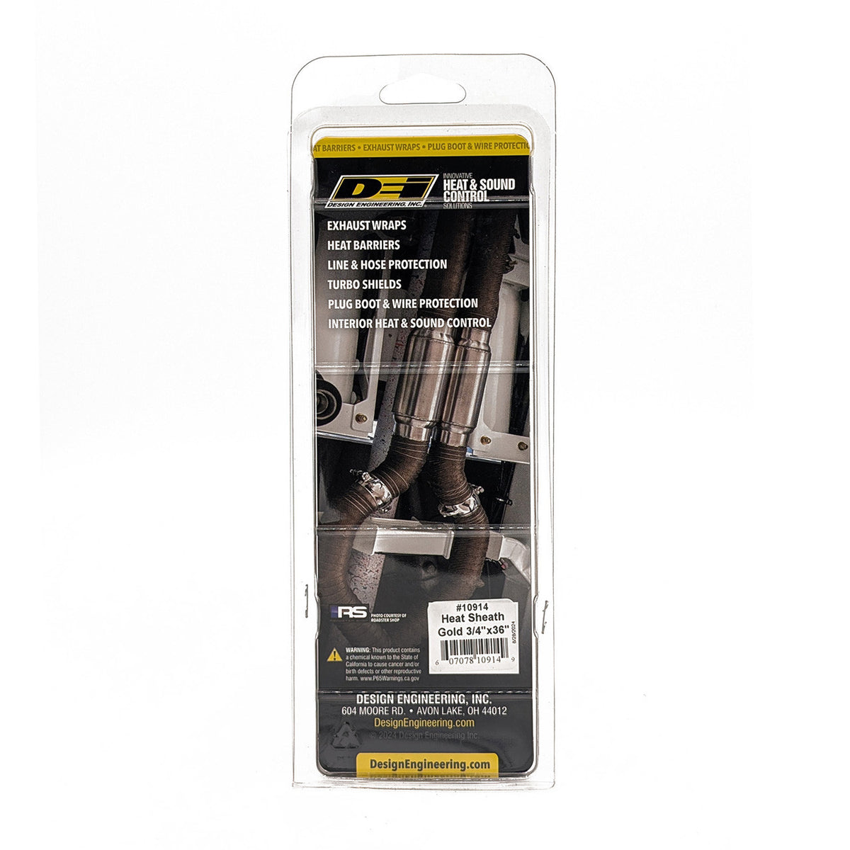 DEI Heat Sheath GOLD 3/4in x 36in