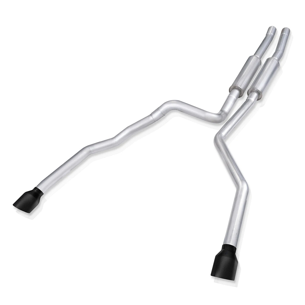 Stainless Works for 2021-2024 Ram 1500 TRX 6.2L Legend Catback with Matte Black Tips