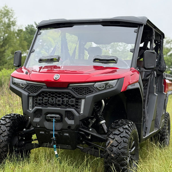 Seizmik 25+ CFMOTO U10/10 XL Pro Toolless Windshield - UV 50-55332KIT