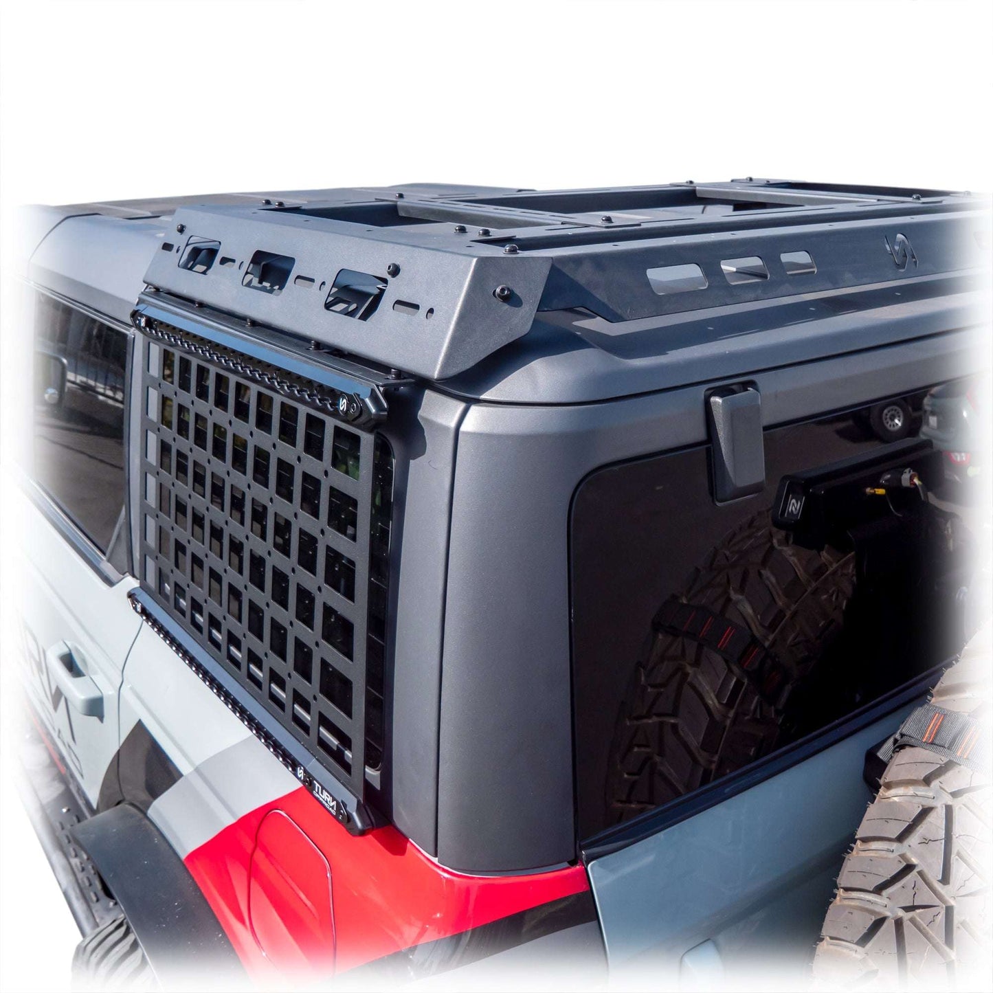 Turn Offroad EA10-M4 for 2021+ Ford Bronco 4dr Side MOLLE Panels for OE Hard Top