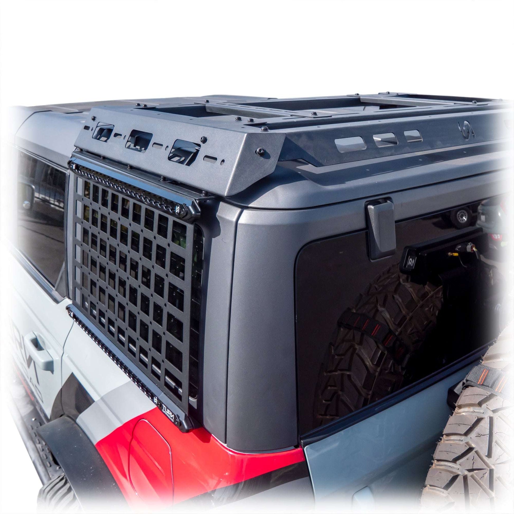 Turn Offroad EA10-M4 for 2021+ Ford Bronco 4dr Side MOLLE Panels for OE Hard Top