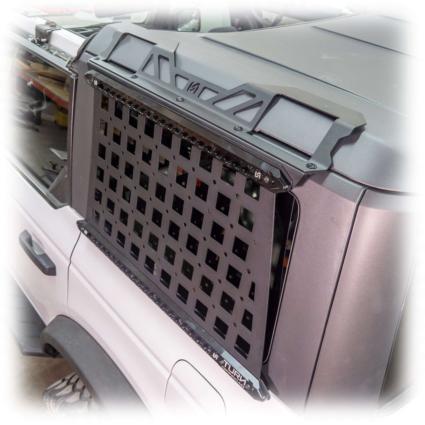 Turn Offroad EA10-M4 for 2021+ Ford Bronco 4dr Side MOLLE Panels for OE Hard Top