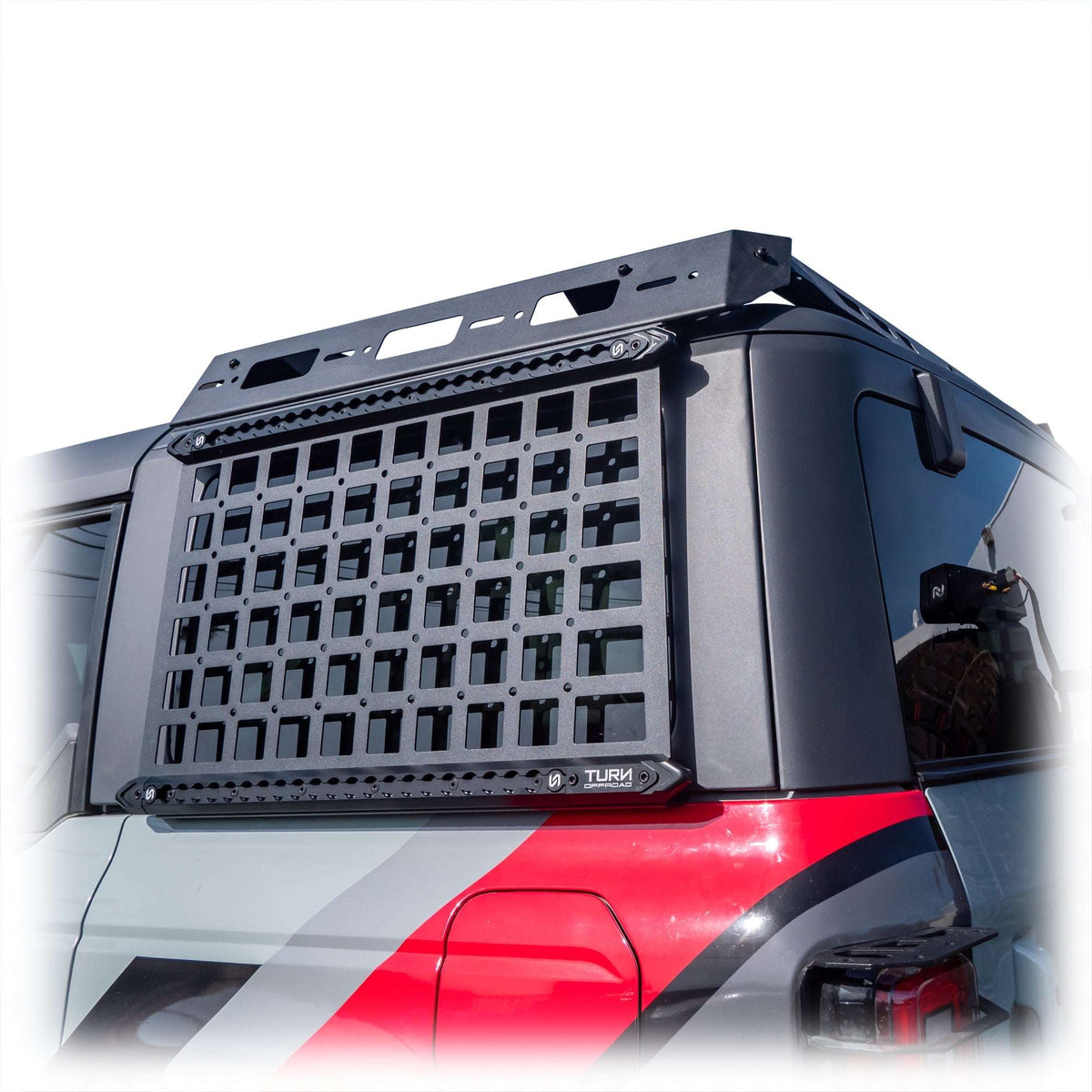 Turn Offroad EA10-M4 for 2021+ Ford Bronco 4dr Side MOLLE Panels for OE Hard Top