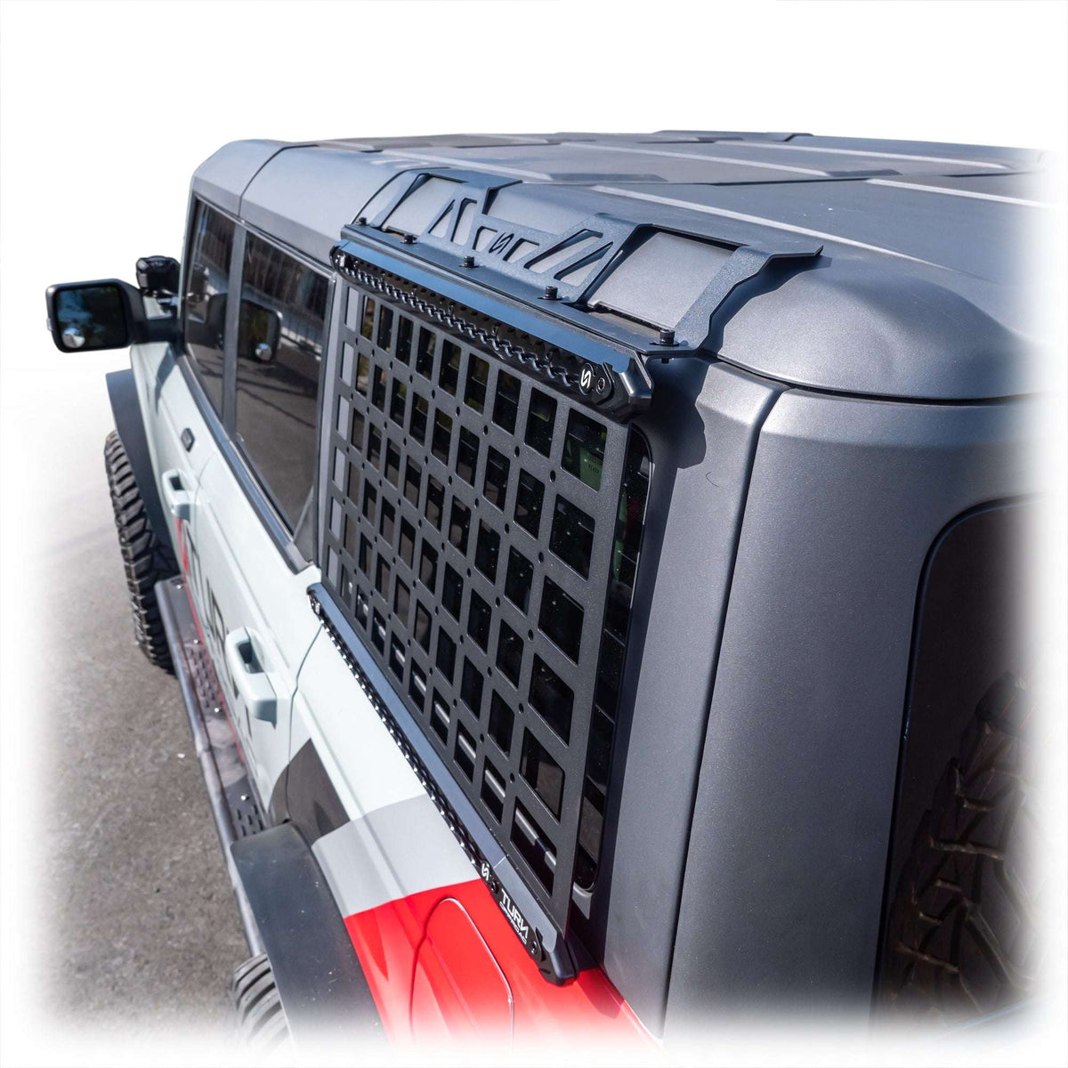 Turn Offroad EA10-M4 for 2021+ Ford Bronco 4dr Side MOLLE Panels for OE Hard Top