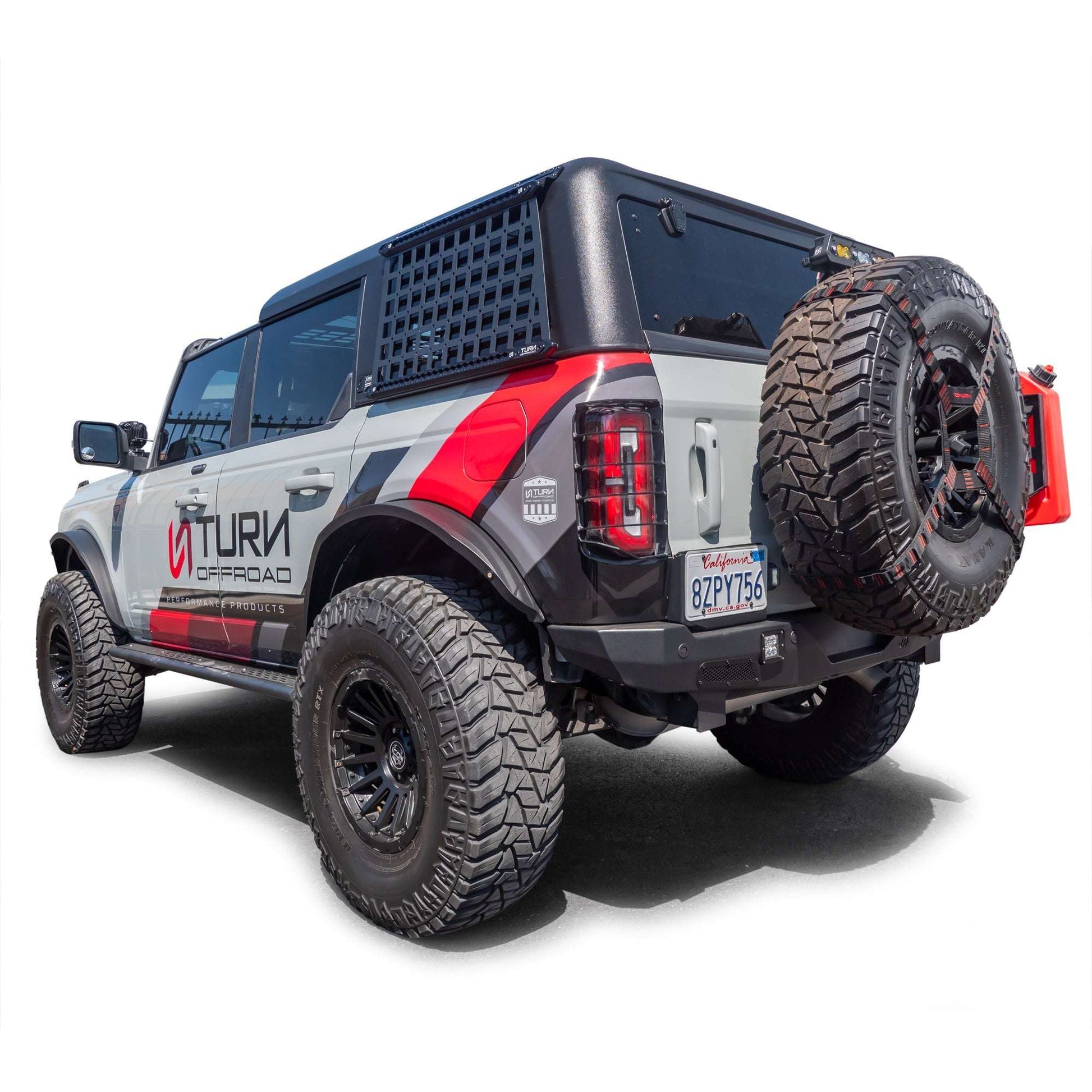 Turn Offroad EA9-M4 for 2021+ Ford Bronco w/Turn Offroad Hard Top MOLLE Panels
