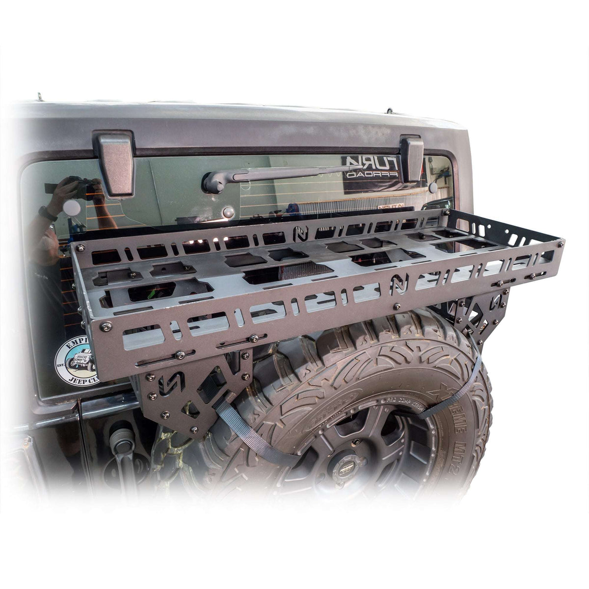 Turn Offroad TC5-M1 Universal Spare Tire Storage Rack