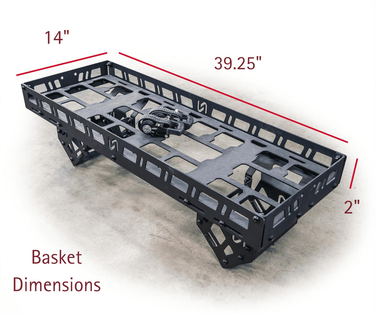 Turn Offroad TC5-M1 Universal Spare Tire Storage Rack
