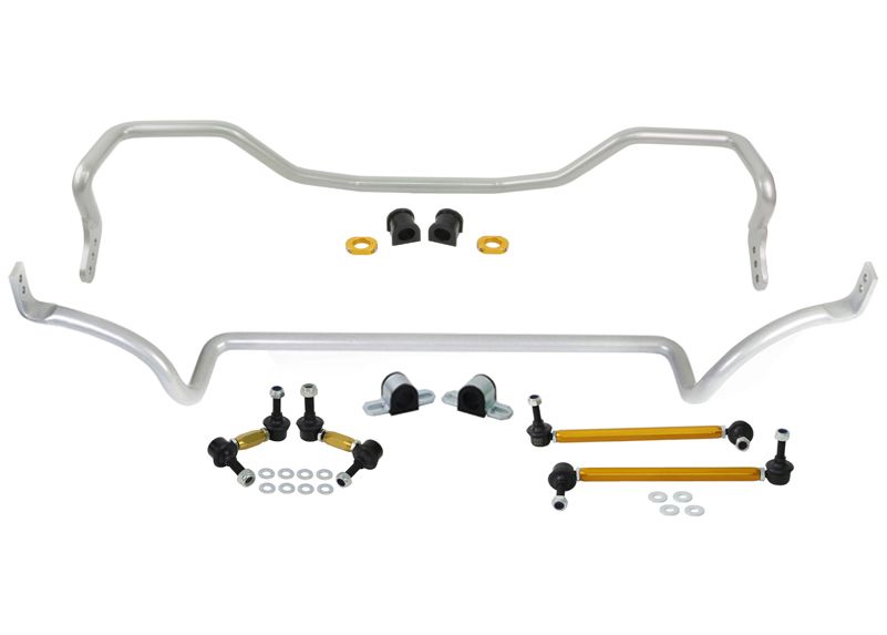 Whiteline BMK008 Front & Rear Sway Bar Kit for 2009-2015 Mitsubishi Lancer