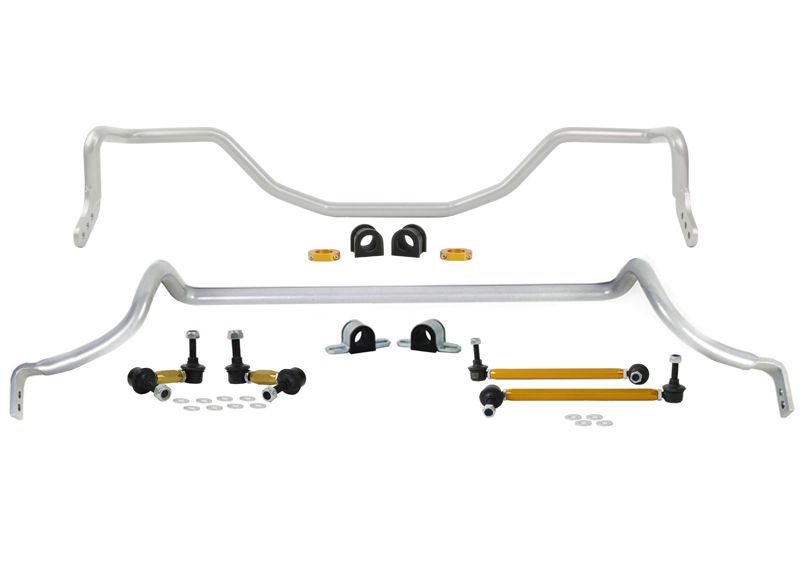 Whiteline BMK008 Front & Rear Sway Bar Kit for 2009-2015 Mitsubishi Lancer