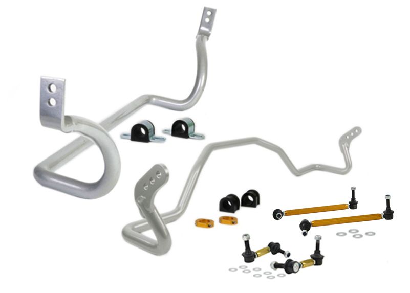 Whiteline BMK008 Front & Rear Sway Bar Kit for 2009-2015 Mitsubishi Lancer