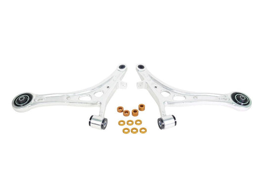 Whiteline KTA407 Front Lower Control Arms with Caster Correction for 2015-2021 Subaru WRX, 2015-2021 Subaru WRX STI