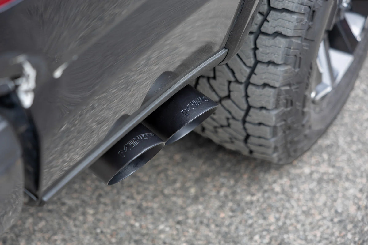 MBRP 15-20 Ford F-150 3in Single Side Exit Armor BLK Catback Exhaust