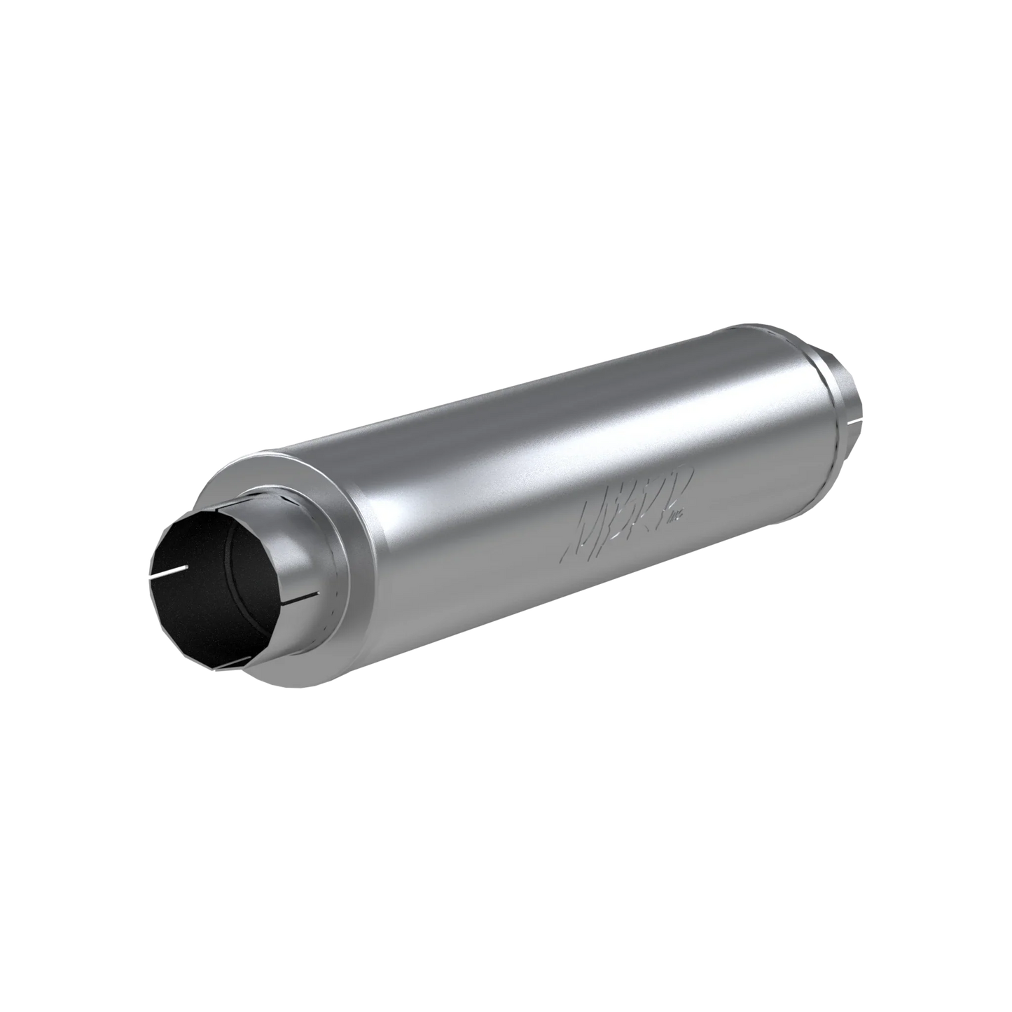 MBRP M91031 Universal Muffler - 4" inlet/outlet, 24" body, 30" overall | T409 Stainless