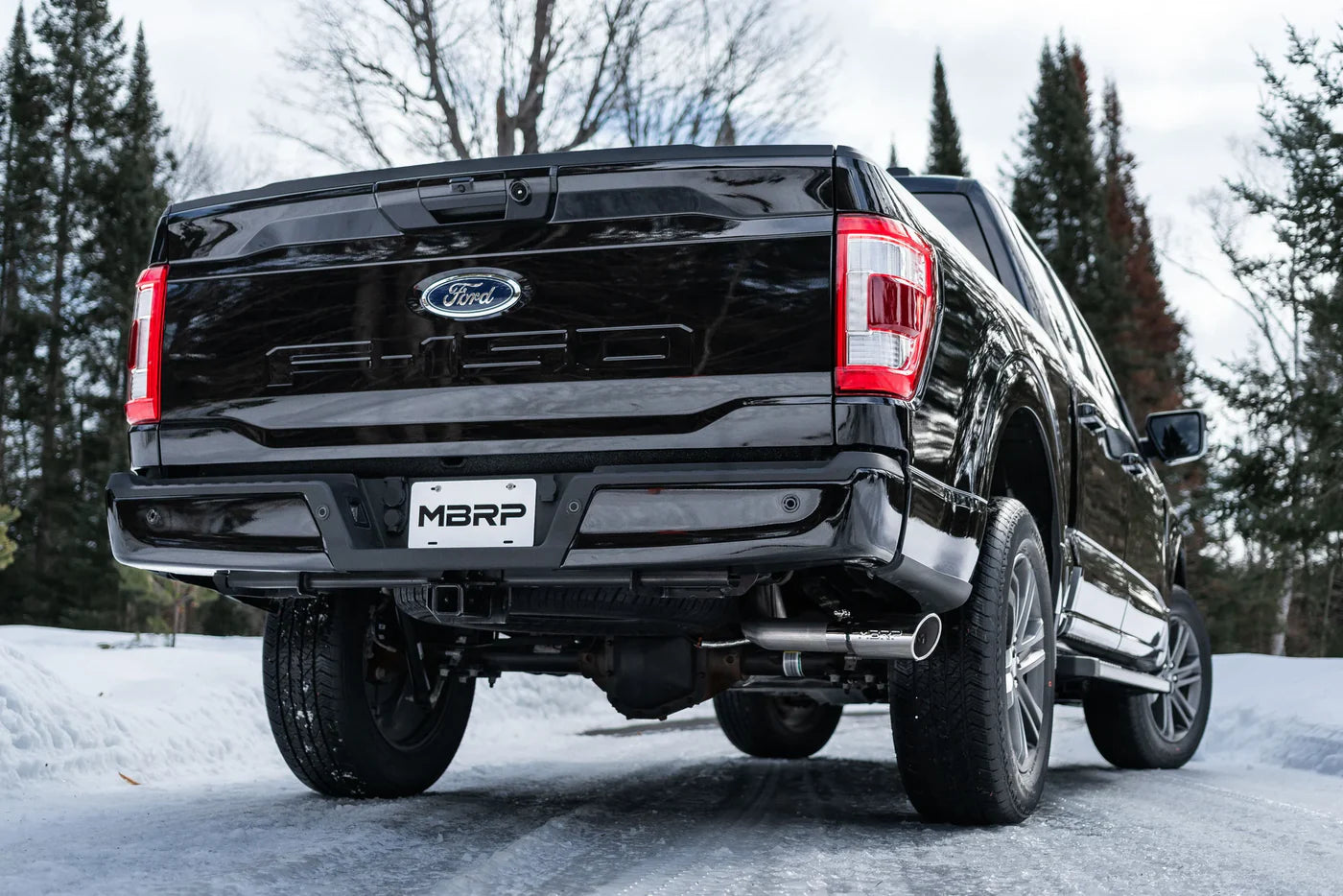 MBRP S5211304 Cat-Back Exhaust System - 2021-2026 Ford F-150 2.7L/3.5L EcoBoost & 5.0L | T304 Stainless
