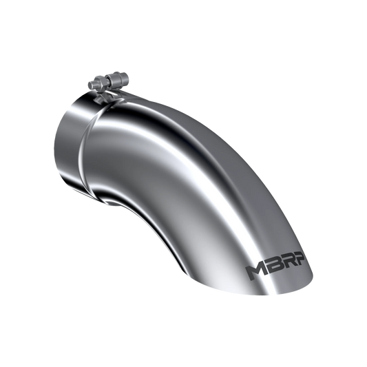 MBRP T5085 Exhaust Tip - 5" OD Turn Down 5" inlet 14" length | T304 Stainless