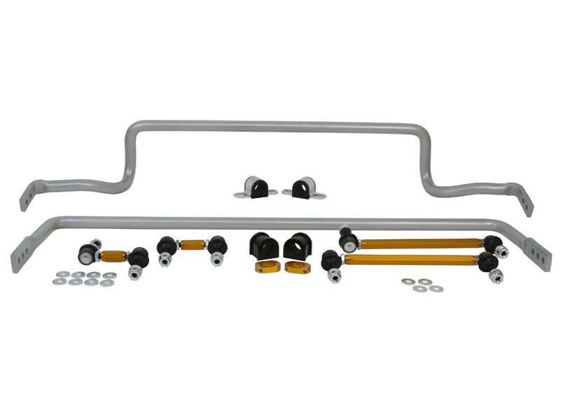 Whiteline BMK007 Front & Rear Sway Bar Kit for 2008-2017 Mitsubishi Lancer