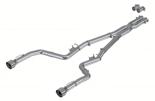 MBRP S7117AL Armor Lite Cat-Back Exhaust - Dual Rear Exit | 2015-2023 Dodge Charger 5.7L/6.2L/6.4L HEMI